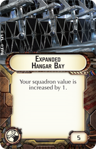 Expanded Hangar Bay